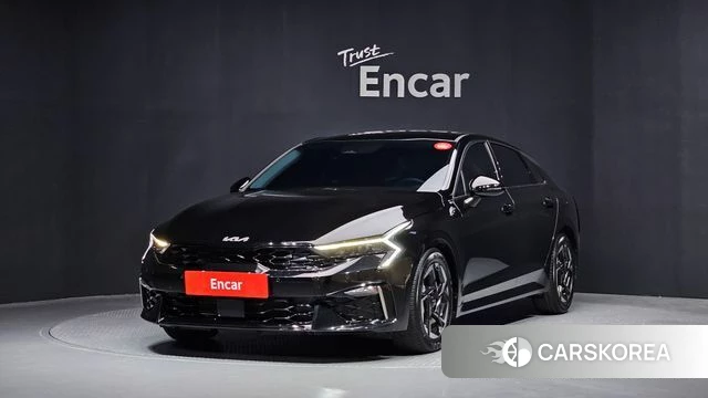 Kia The New K5 3rd generation 2023 Черный из Кореи