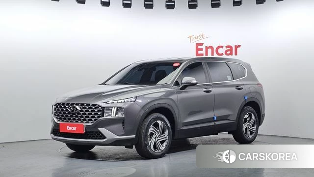 Hyundai The New Santa Fe 2023 Серый из Кореи