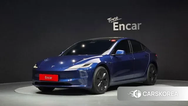 Tesla Model 3 2024 Синий из Кореи