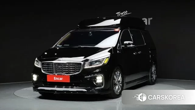 Kia The New Carnival 2018 Черный из Кореи