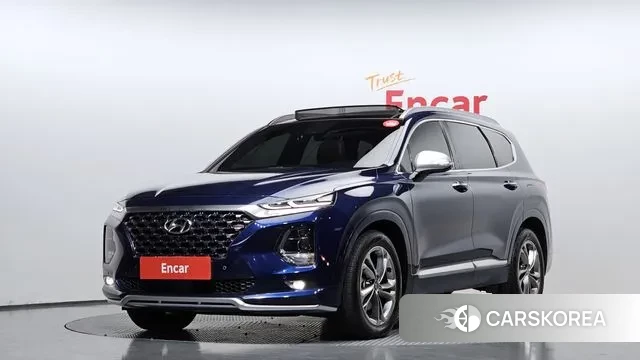Hyundai Santa Fe TM 2019 Синий из Кореи