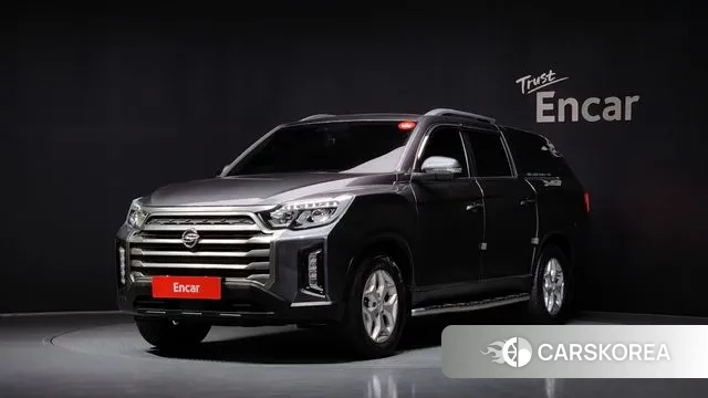 Ssangyong The New Rexton Sport 2021 Серый из Кореи