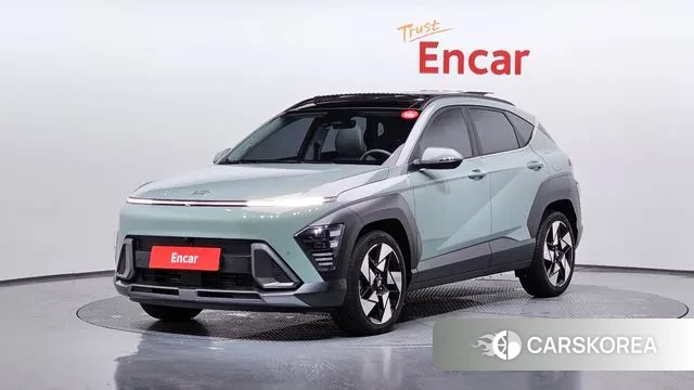 Hyundai Kona (SX2) 2023 Светло-зеленый из Кореи