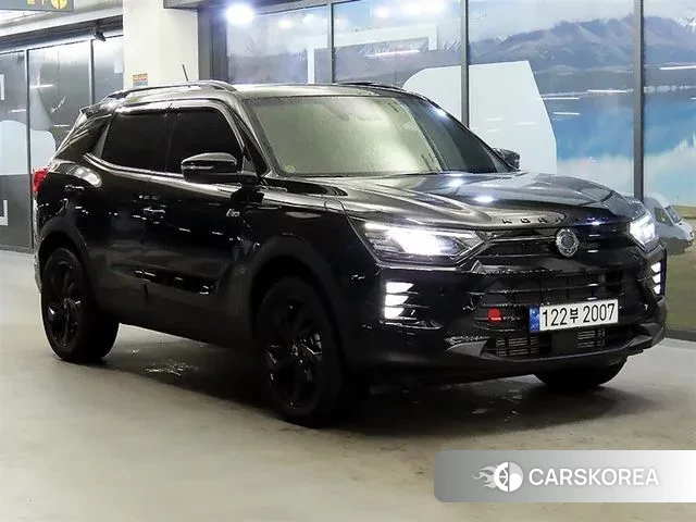 Ssangyong Beautiful Korando 2024 Черный из Кореи