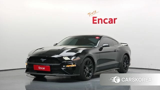 Ford Mustang 2018 Черный из Кореи