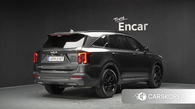 Kia The New Sorento 4th Generation 2023 Серый из Кореи