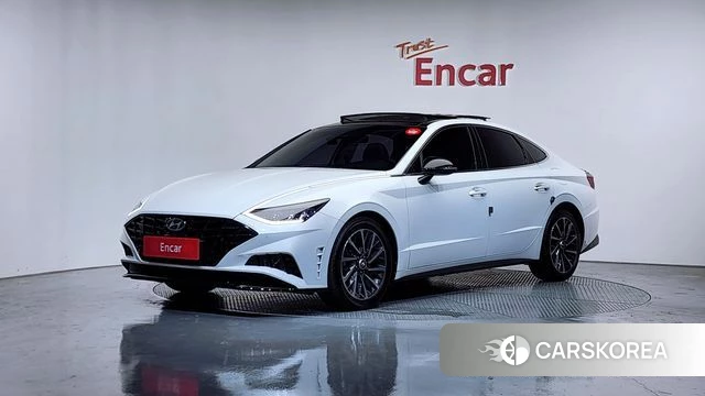 Hyundai Sonata (DN8) 2020 Белый из Кореи