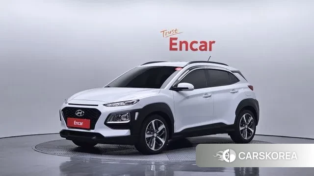 Hyundai Kona 2018 Белый из Кореи