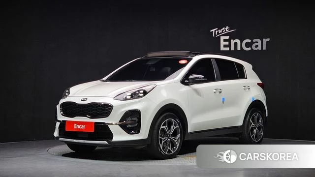 Kia Sportage The Bold 2019 Белый из Кореи