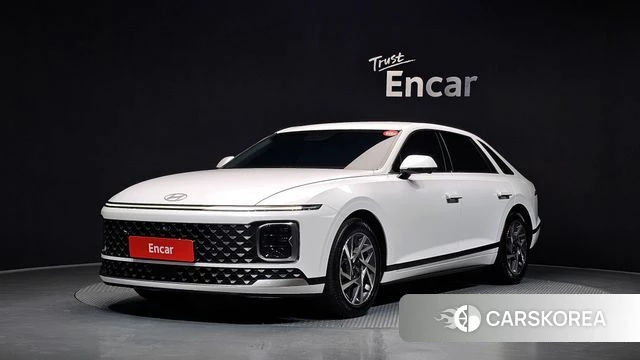 Hyundai Grandeur Hybrid (GN7) 2024 Белый из Кореи
