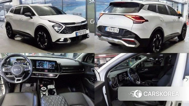 Kia Sportage 5th Generation 2023 Белый из Кореи