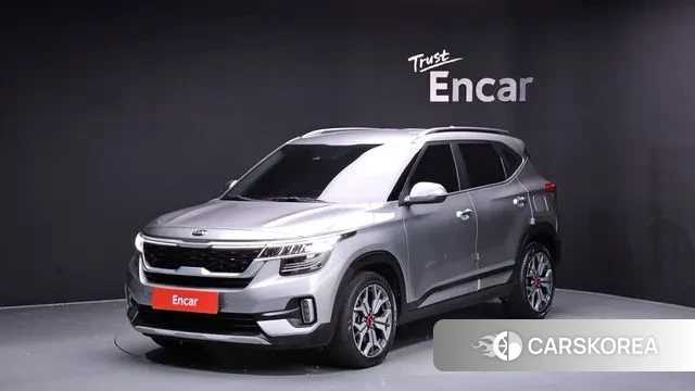 Kia Seltos 2021 Серый из Кореи