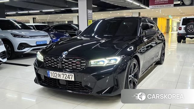 BMW 3 Series (G20) 2022 Черный из Кореи
