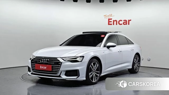 Audi A6 (C8) 2023 Белый из Кореи