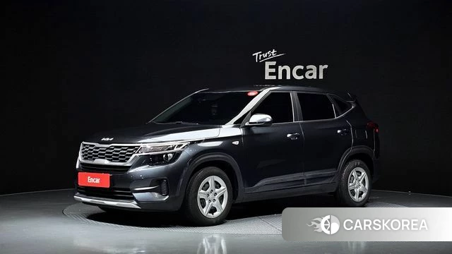 Kia Seltos 2022 Серый из Кореи