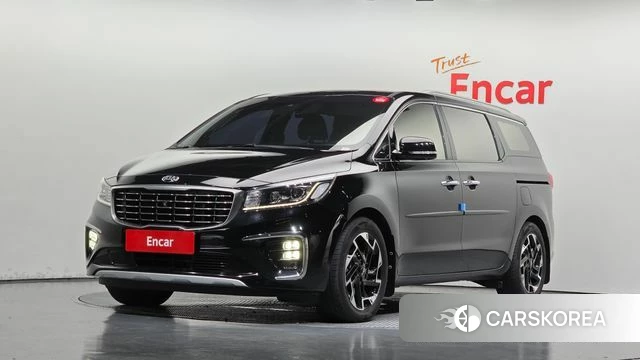 Kia The New Carnival 2019 Черный из Кореи