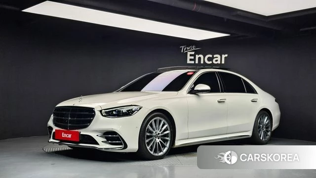 Mercedes-Benz S-Class W223 2021 Белый из Кореи