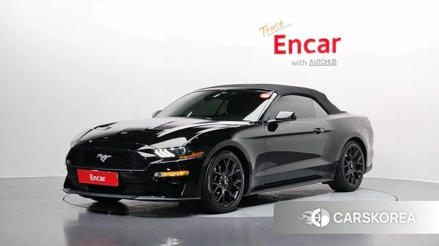 Ford Mustang 2022 Черный из Кореи