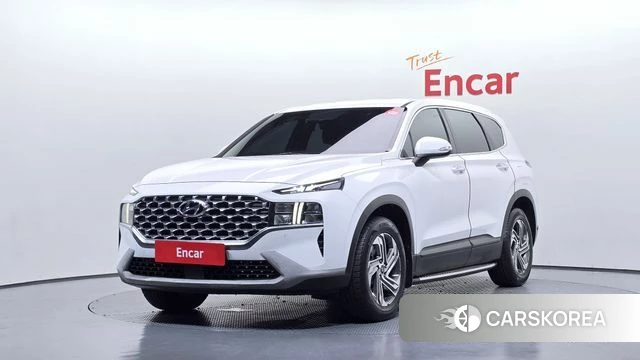 Hyundai The New Santa Fe 2021 Белый из Кореи