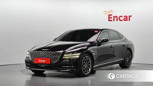 Genesis G80 (RG3) 2021 Черный из Кореи