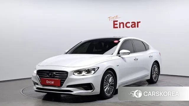 Hyundai Grandeur IG Hybrid 2019 Белый из Кореи