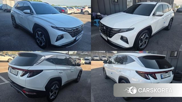 Hyundai Tucson (NX4) 2020 Белый из Кореи