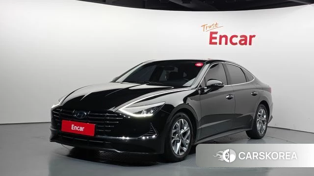 Hyundai Sonata (DN8) 2019 Черный из Кореи
