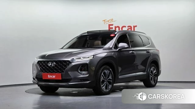 Hyundai Santa Fe TM 2019 Серый из Кореи