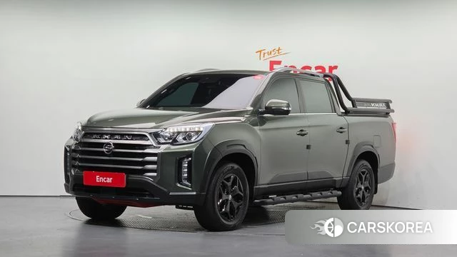 Ssangyong The New Rexton Sports Cannes 2021 Зеленый из Кореи