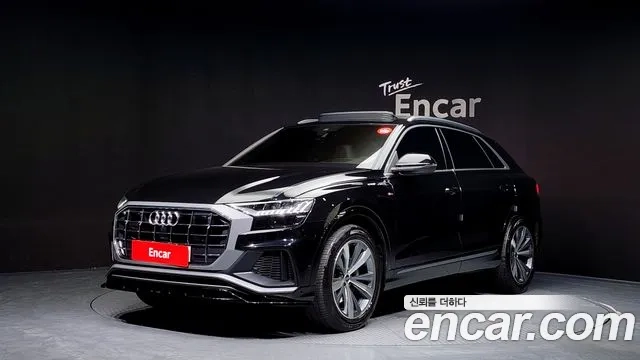 Audi Q8 (4M) 2022 Черный из Кореи