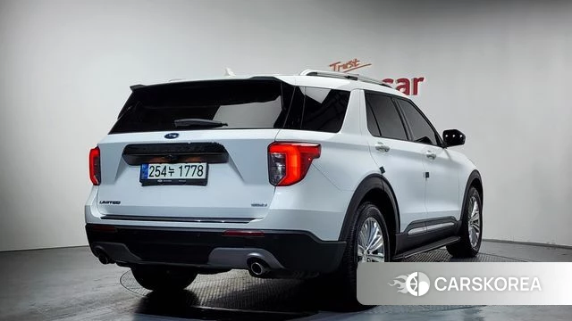 Ford Explorer 6th Generation 2020 Белый из Кореи