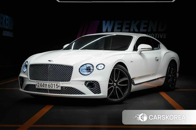 Bentley Continental GT 3rd Generation 2023 Белый из Кореи