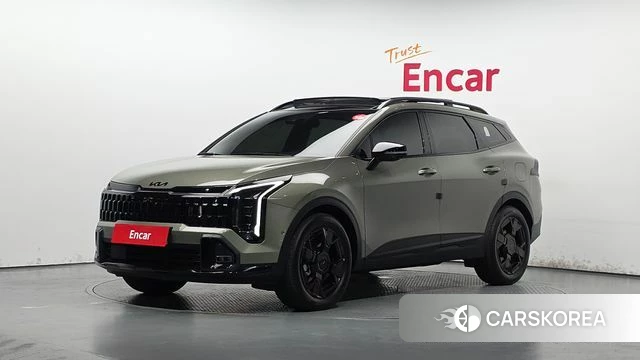 Kia The New Sportage 5th Generation Hybrid 2024 Зеленый из Кореи