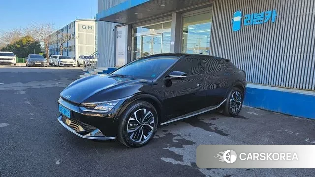 Kia EV6 2022 Черный из Кореи