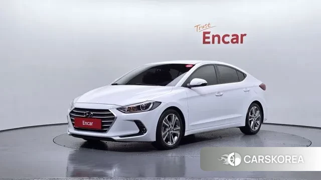 Hyundai Avante AD 2018 Белый из Кореи