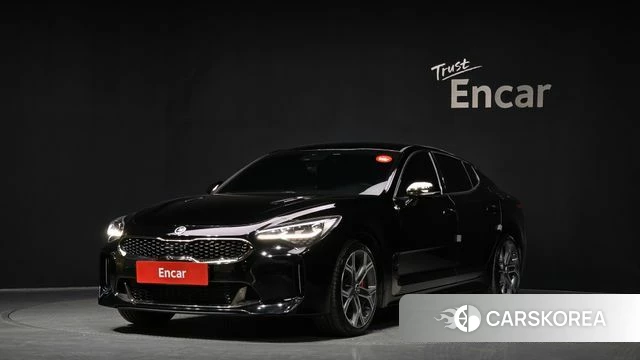 Kia Stinger 2019 Черный из Кореи
