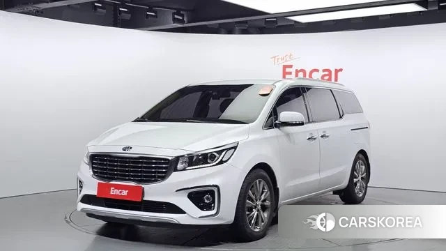 Kia The New Carnival 2019 Белый из Кореи