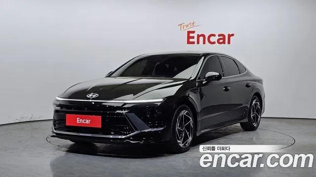 Hyundai Sonata D Edge (DN8) 2024 Черный из Кореи