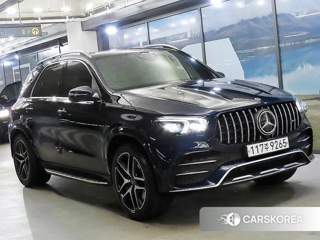 Mercedes-Benz GLE-Class W167 2020 Синий из Кореи