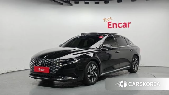 Hyundai The New Grandeur IG Hybrid 2021 Черный из Кореи