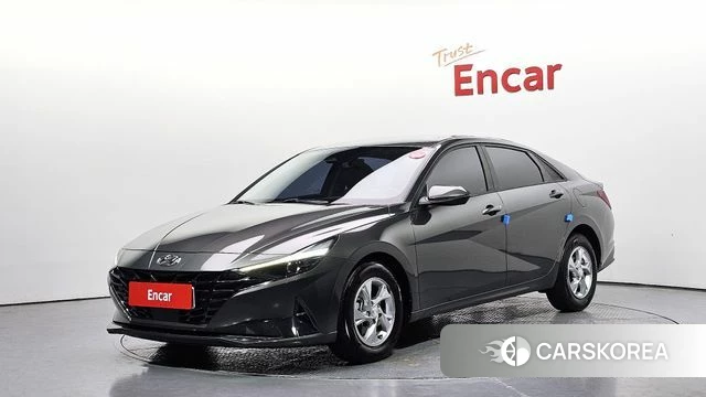 Hyundai Avante (CN7) 2021 Серый из Кореи