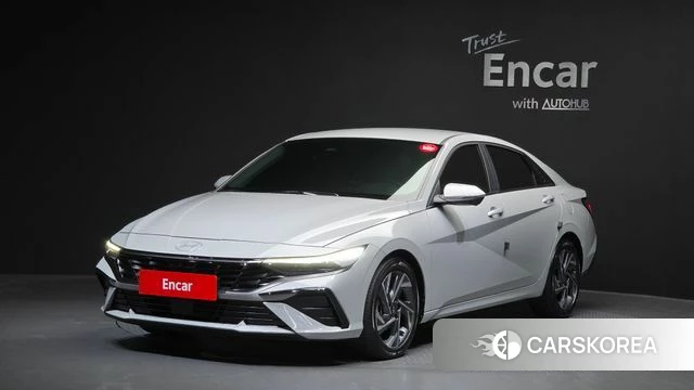 Hyundai The New Avante (CN7) 2023 Серебристо-серый из Кореи