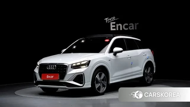 Audi Q2 2023 Белый из Кореи