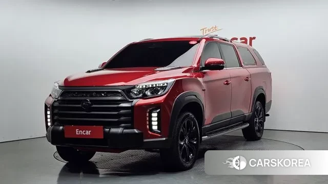 Ssangyong The New Rexton Sports Cannes 2022 Красный из Кореи