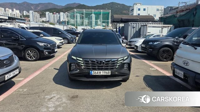 Hyundai Tucson (NX4) 2021 Серый из Кореи