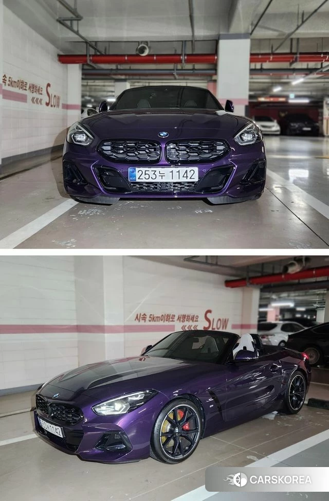 BMW Z4 (G29) 2025 Фиолетовый из Кореи
