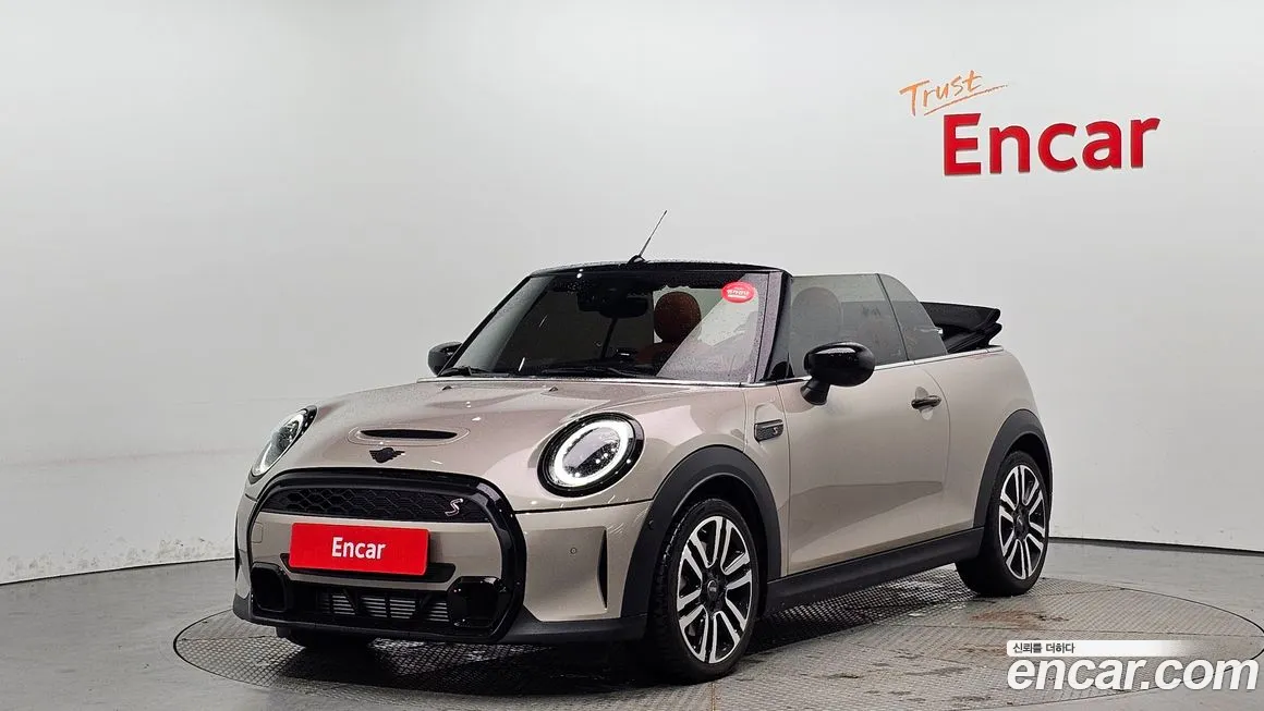 Mini Cooper S Convertible 2024 Серый из Кореи