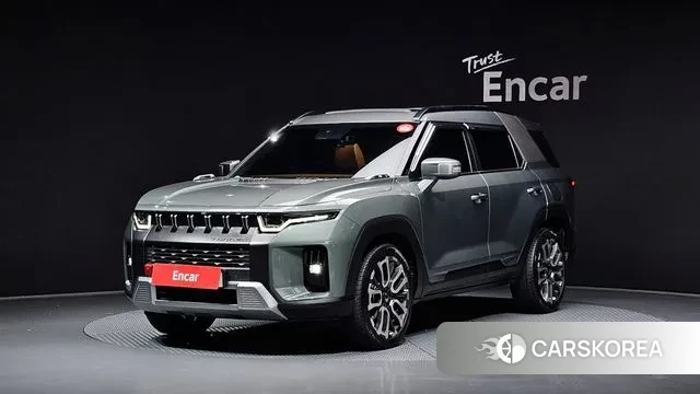 Ssangyong Torres 2023 Зеленый из Кореи