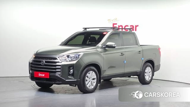 Ssangyong The New Rexton Sport 2023 Зеленый из Кореи