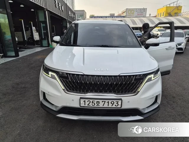 Kia Carnival 4th generation 2022 Белый из Кореи